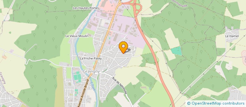 localisation de l'entreprise 529 023 590  à GRAVIGNY