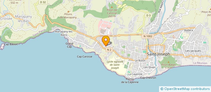 localisation de l'entreprise 529 025 389 à SAINT-JOSEPH