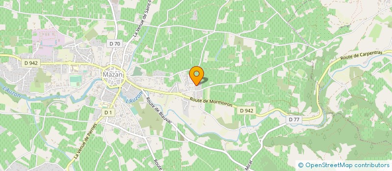 localisation de l'entreprise 529 038 325   LA CRAU