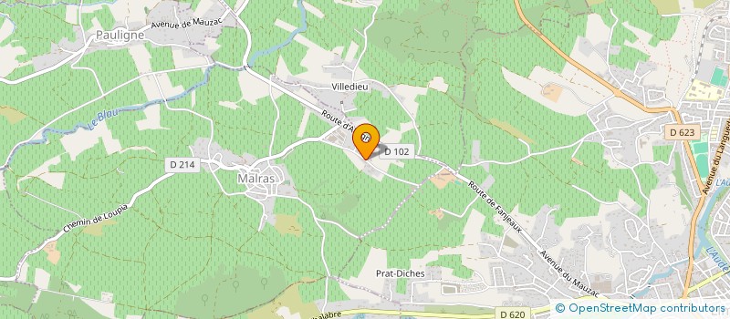 localisation de l'entreprise 529 068 371   MALRAS