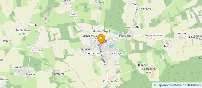 localisation de l'entreprise 529 080 475   CROZON