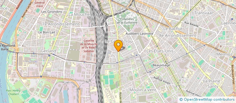 localisation de l'entreprise 529 086 159   LYON