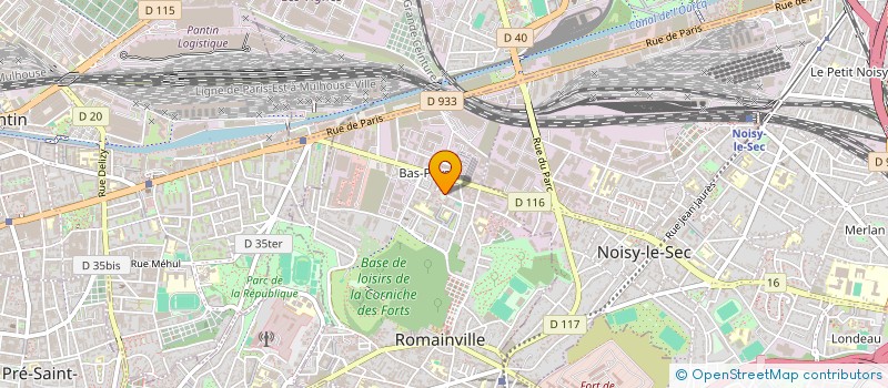 localisation de l'entreprise 529 120 990 à ROMAINVILLE