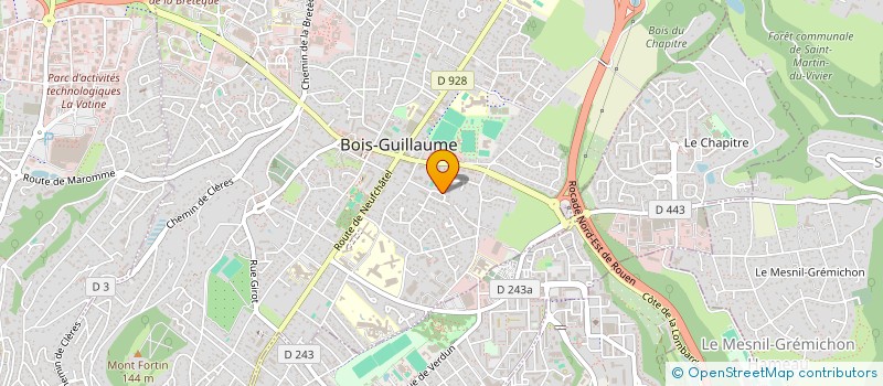 localisation de l'entreprise 529 122 756   COLOMBES