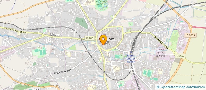 localisation de l'entreprise 529 125 981   VIEILLE-BRIOUDE