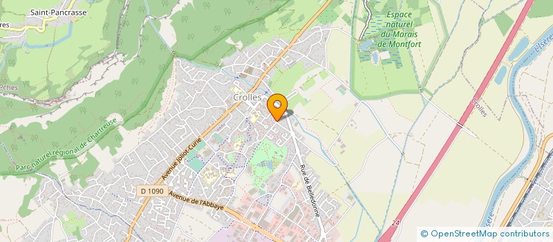 localisation de l'entreprise 529 139 115   CROLLES