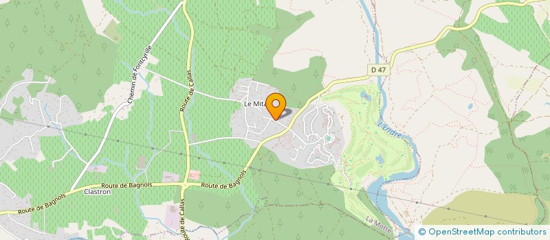 localisation de l'entreprise 529 166 076  à LA MOTTE