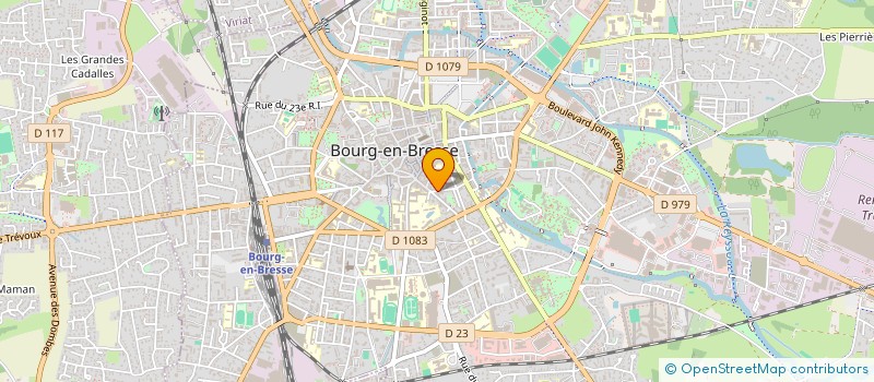 localisation de l'entreprise 529 166 340 à BOURG-EN-BRESSE