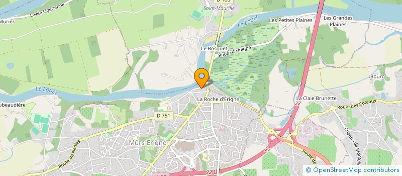 localisation de l'entreprise 529 240 129   MURS-ERIGNE