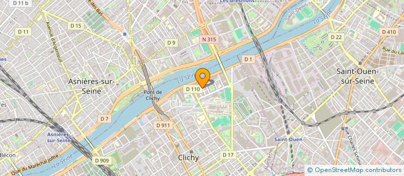 localisation de l'entreprise 529 243 891 à COLOMBES