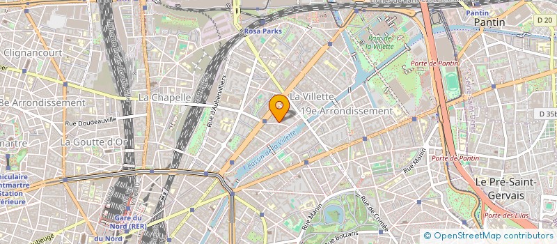 localisation de l'entreprise 529 257 545   PARIS