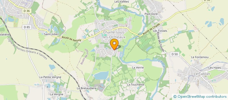 localisation de l'entreprise 529 273 872 à LA ROCHE-SUR-YON