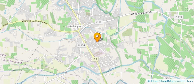 localisation de l'entreprise 529 286 676   AUBIGNAN