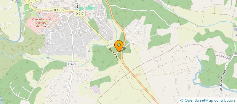 localisation de l'entreprise 529 336 596   LAMBESC