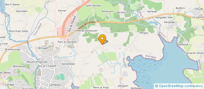 localisation de l'entreprise 529 337 479   ERGUE-GABERIC