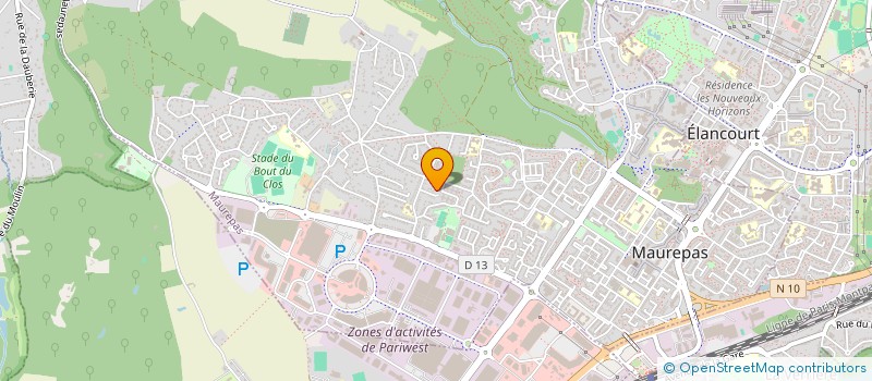 localisation de l'entreprise 529 352 593   MAUREPAS