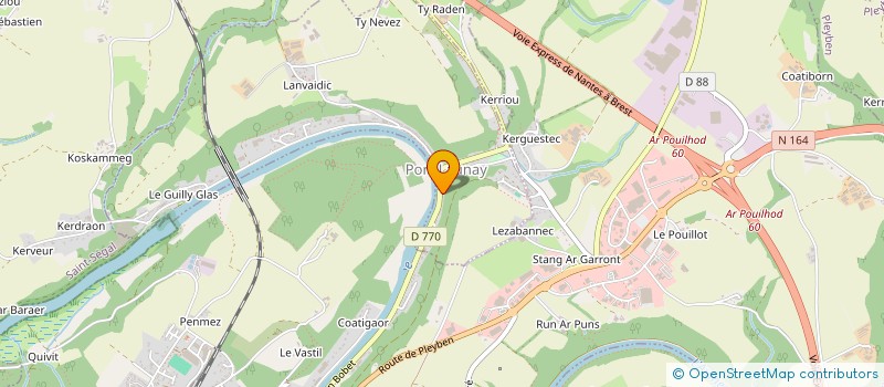 localisation de l'entreprise 529 374 753   CHATEAULIN