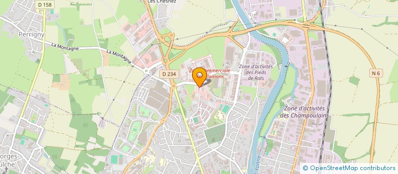 localisation de l'entreprise 529 383 044 à AUXERRE