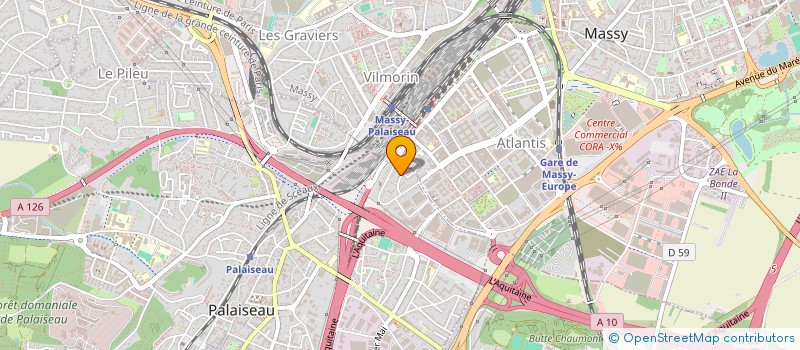 localisation de l'entreprise 529 386 393   PALAISEAU