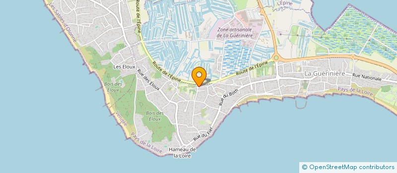 localisation de l'entreprise 529 413 395 à LA GUERINIERE