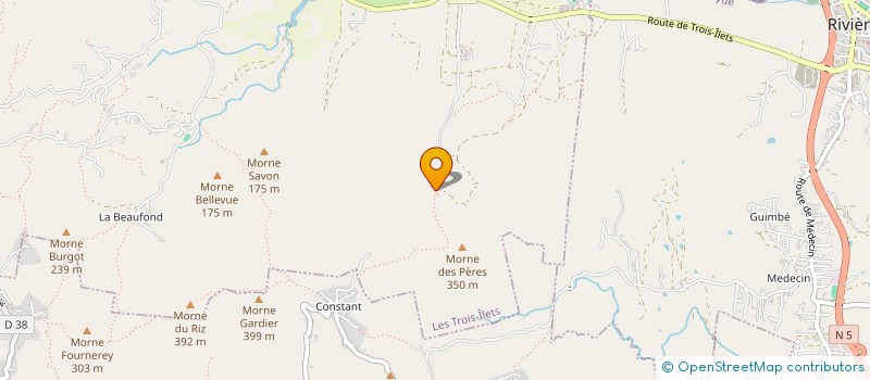 localisation de l'entreprise 529 430 712   LES ANSES-D'ARLET