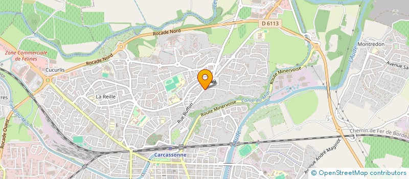 localisation de l'entreprise 529 455 958   CARCASSONNE