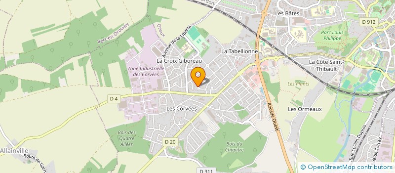 localisation de l'entreprise 529 459 265 à VERNOUILLET