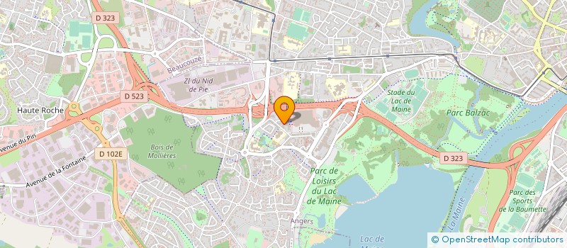 localisation de l'entreprise 529 459 752  à ANGERS