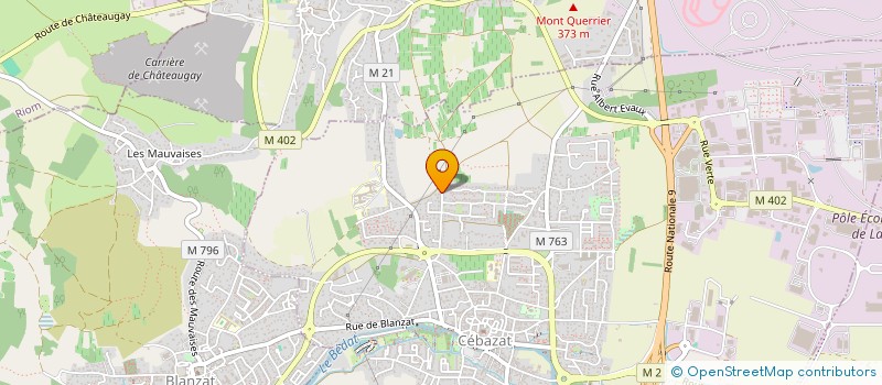 localisation de l'entreprise 529 498 560   CEBAZAT