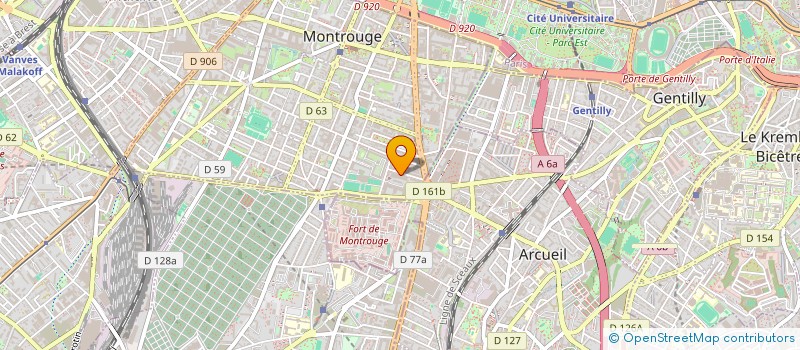 localisation de l'entreprise 529 503 625   CHATENAY-MALABRY