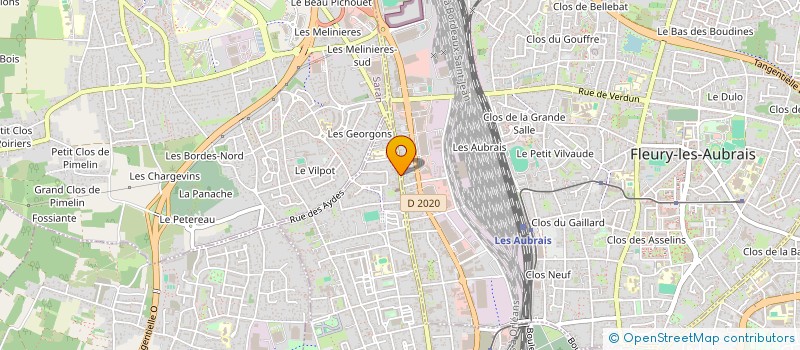 localisation de l'entreprise 529 515 090 à ORLEANS