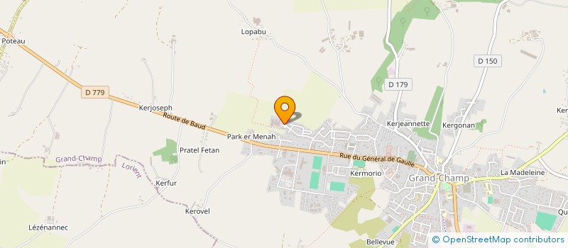 localisation de l'entreprise 529 536 070   GRAND-CHAMP