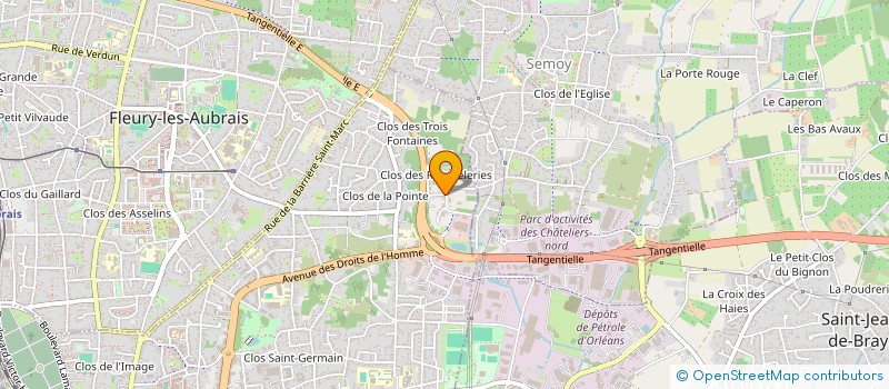 localisation de l'entreprise 529 556 524   ORLEANS