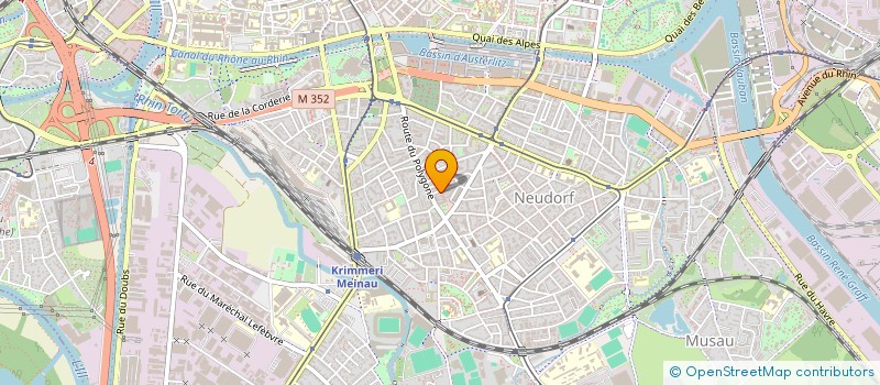 localisation de l'entreprise 529 562 936 à STRASBOURG