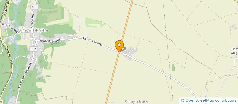 localisation de l'entreprise 529 565 129   ORMOY-LA-RIVIERE