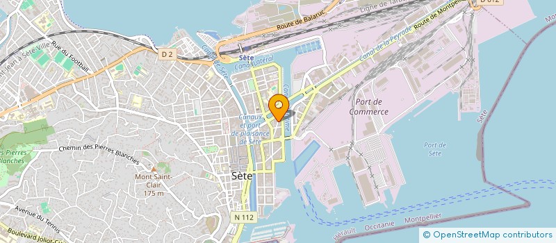 localisation de l'entreprise 529 635 062 à SETE