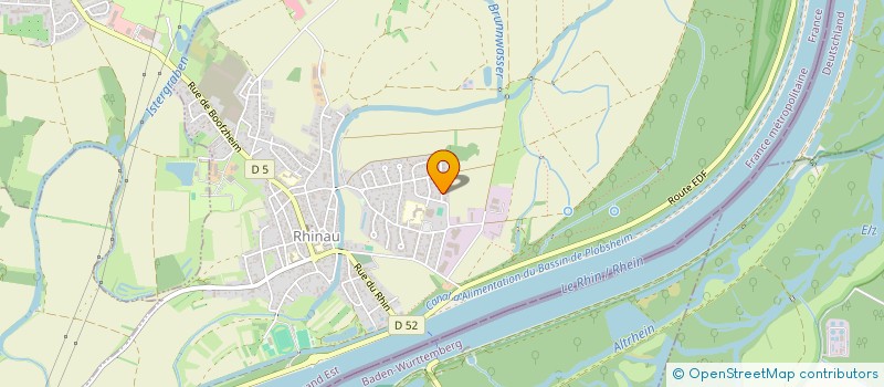 localisation de l'entreprise 529 664 831   DIEBOLSHEIM