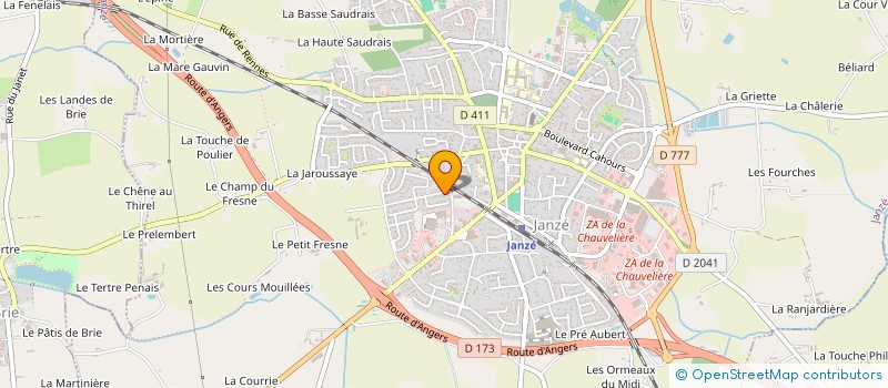 localisation de l'entreprise 529 666 778 à JANZE
