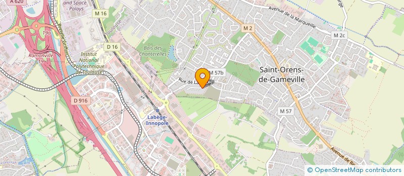 localisation de l'entreprise 529 684 797 à TOULOUSE
