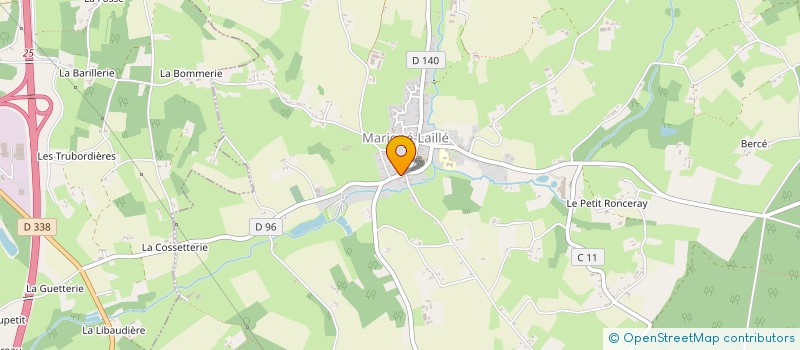 localisation de l'entreprise 529 689 994   MARIGNE-LAILLE