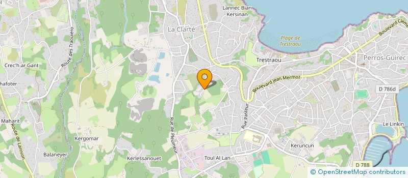 localisation de l'entreprise 529 703 654 à PERROS-GUIREC