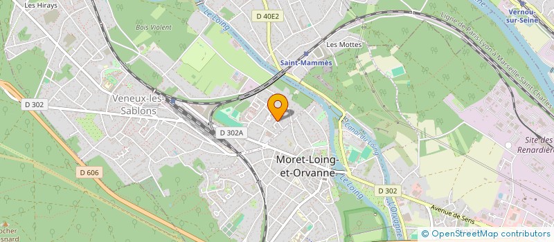 localisation de l'entreprise 529 705 667   CHAMPAGNE-SUR-SEINE