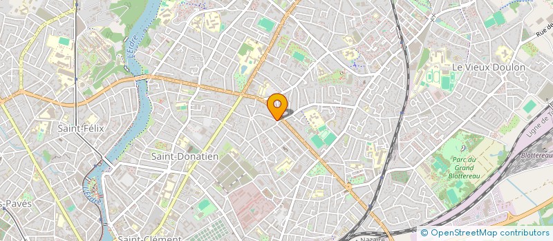 localisation de l'entreprise 529 709 115   NANTES