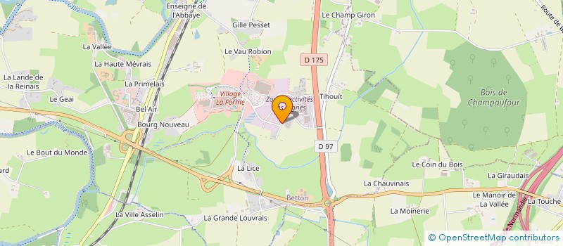 localisation de l'entreprise 529 719 569   LA VILLE-ES-NONAIS