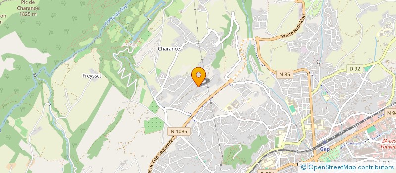 localisation de l'entreprise 529 738 619   GAP