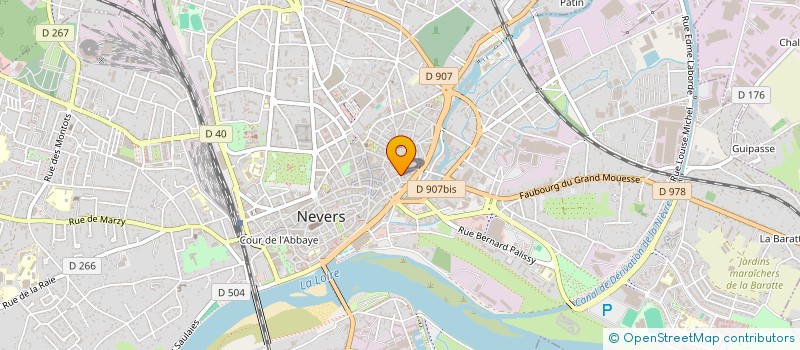 localisation de l'entreprise 529 741 308 à COSNE-COURS-SUR-LOIRE