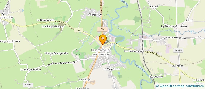 localisation de l'entreprise 529 775 264   QUETTREVILLE-SUR-SIENNE