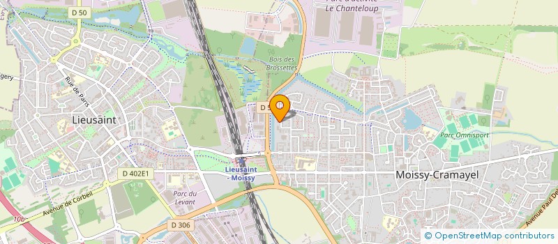 localisation de l'entreprise 529 811 598   MOISSY-CRAMAYEL
