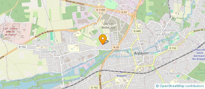 localisation de l'entreprise 529 820 417 à MAGNY-LE-HONGRE
