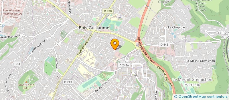 localisation de l'entreprise 529 827 115   MONTVILLE